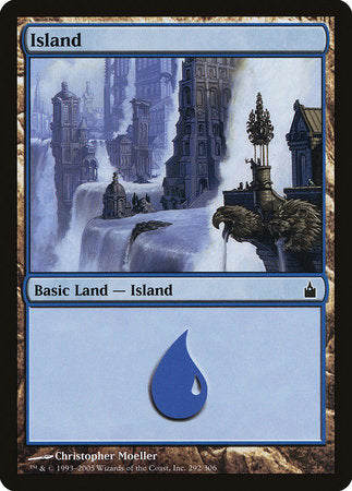 Island (292) [Ravnica: City of Guilds] | Cards and Coasters CA