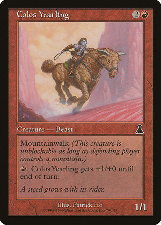 Colos Yearling [Urza's Destiny] | Cards and Coasters CA