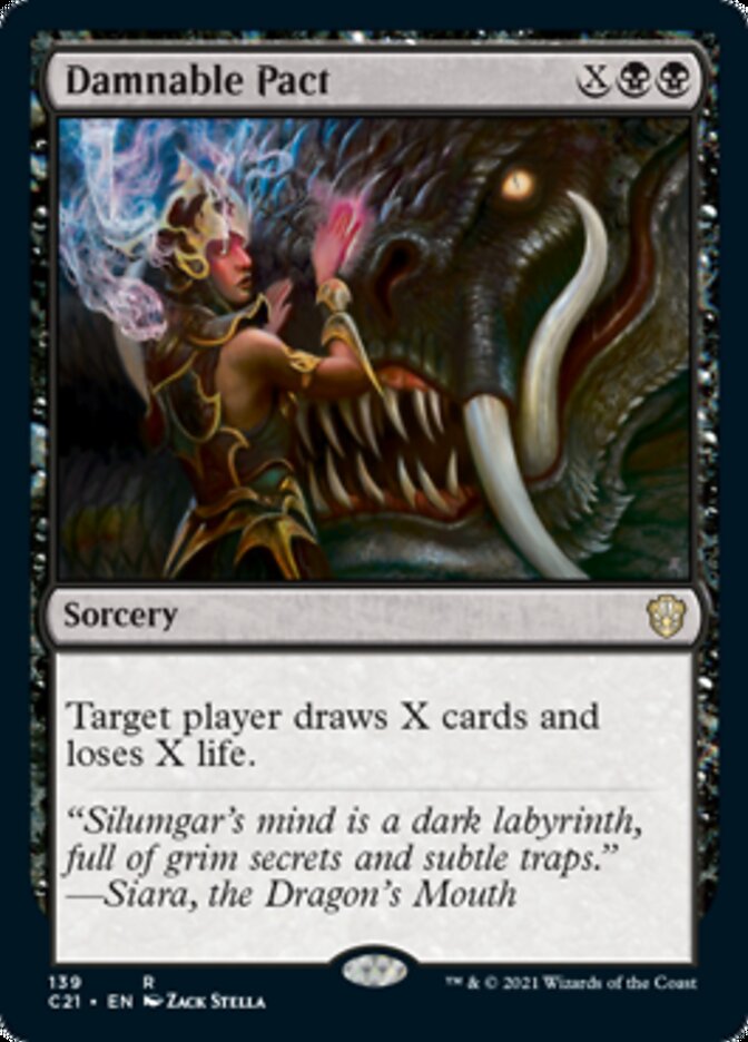 Damnable Pact [Commander 2021] | Cards and Coasters CA