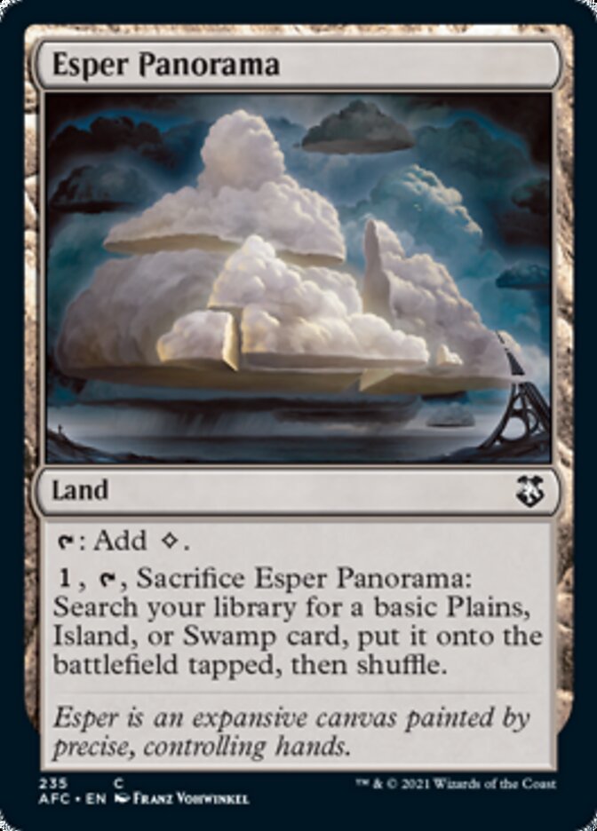 Esper Panorama [Dungeons & Dragons: Adventures in the Forgotten Realms Commander] | Cards and Coasters CA