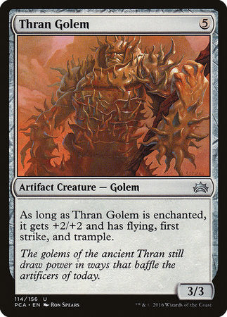 Thran Golem [Planechase Anthology] | Cards and Coasters CA
