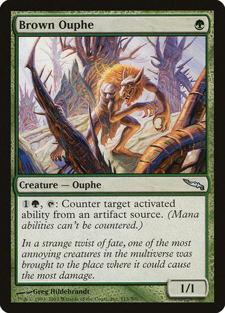 Brown Ouphe [Mirrodin] | Cards and Coasters CA