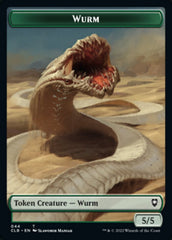 Phyrexian Beast // Wurm Double-sided Token [Commander Legends: Battle for Baldur's Gate Tokens] | Cards and Coasters CA