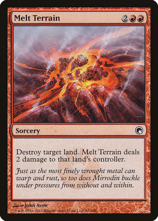 Melt Terrain [Scars of Mirrodin] | Cards and Coasters CA