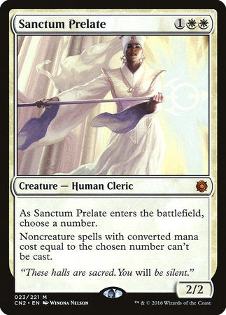 Sanctum Prelate [Conspiracy: Take the Crown] | Cards and Coasters CA