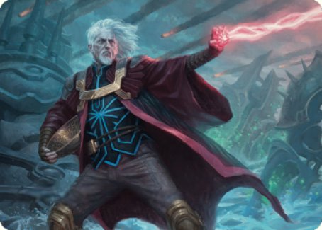 Urza, Lord Protector Art Card [The Brothers' War Art Series] | Cards and Coasters CA