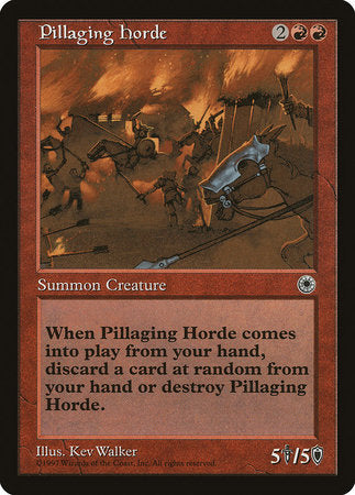 Pillaging Horde [Portal] | Cards and Coasters CA