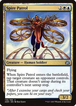 Spire Patrol [Aether Revolt] | Cards and Coasters CA