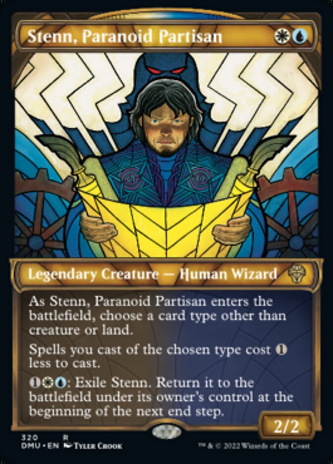 Stenn, Paranoid Partisan (Showcase) [Dominaria United] | Cards and Coasters CA