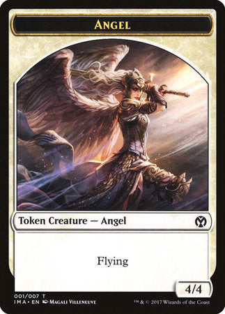 Angel Token (001) [Iconic Masters Tokens] | Cards and Coasters CA