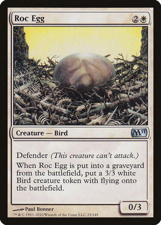 Roc Egg [Magic 2011] | Cards and Coasters CA