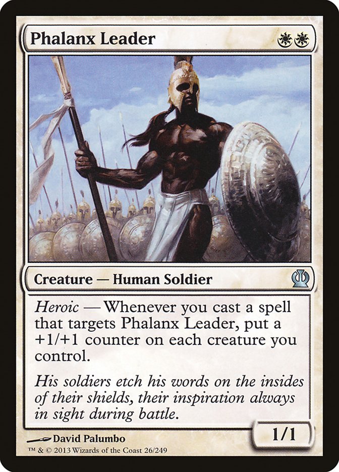 Phalanx Leader [Theros] | Cards and Coasters CA