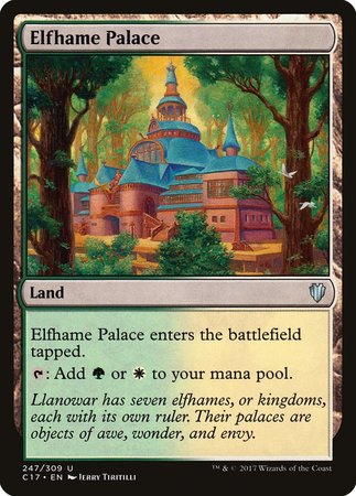 Elfhame Palace [Commander 2017] | Cards and Coasters CA