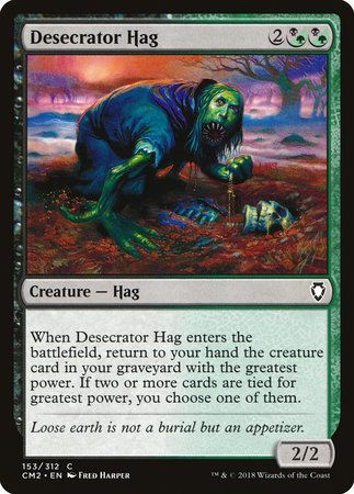 Desecrator Hag [Commander Anthology Volume II] | Cards and Coasters CA