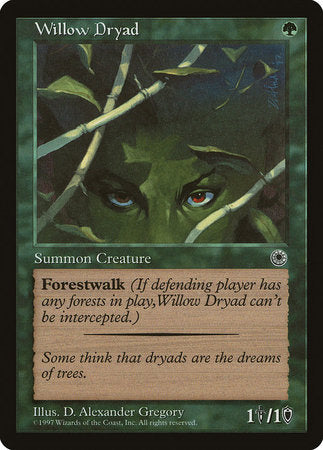 Willow Dryad [Portal] | Cards and Coasters CA