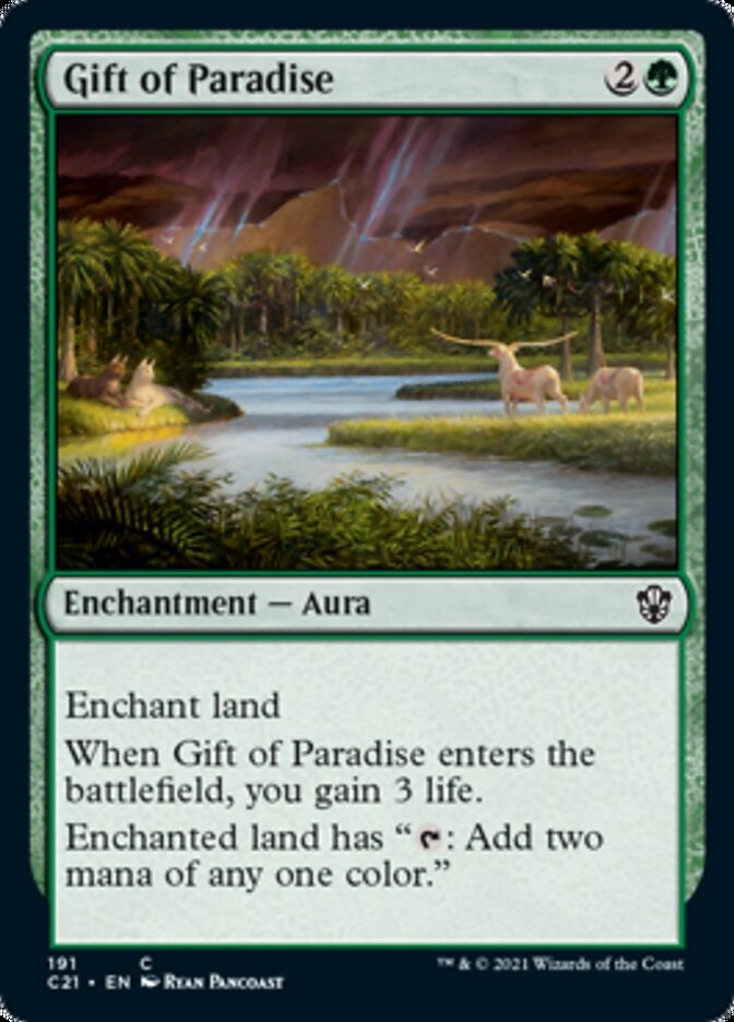 Gift of Paradise [Commander 2021] | Cards and Coasters CA