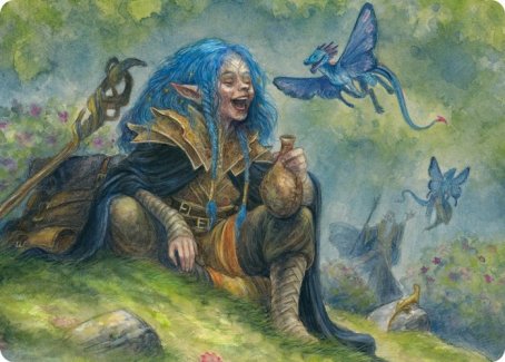 Feywild Trickster Art Card [Dungeons & Dragons: Adventures in the Forgotten Realms Art Series] | Cards and Coasters CA