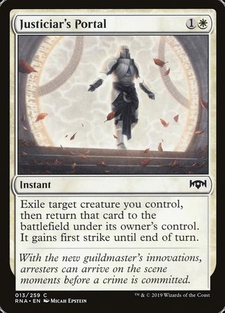 Justiciar's Portal [Ravnica Allegiance] | Cards and Coasters CA