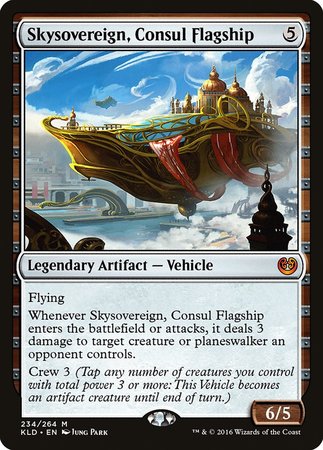 Skysovereign, Consul Flagship [Kaladesh] | Cards and Coasters CA