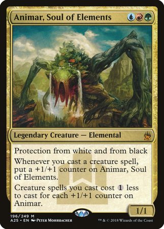 Animar, Soul of Elements [Masters 25] | Cards and Coasters CA