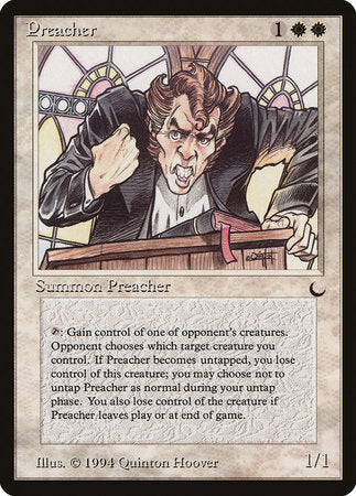 Preacher [The Dark] | Cards and Coasters CA