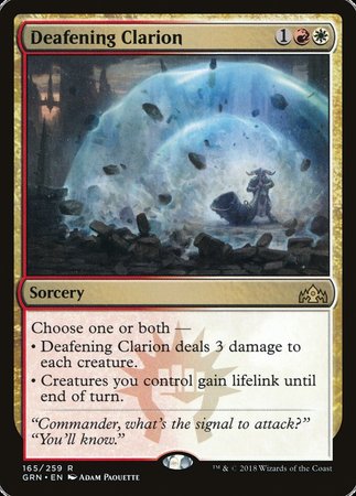 Deafening Clarion [Guilds of Ravnica] | Cards and Coasters CA