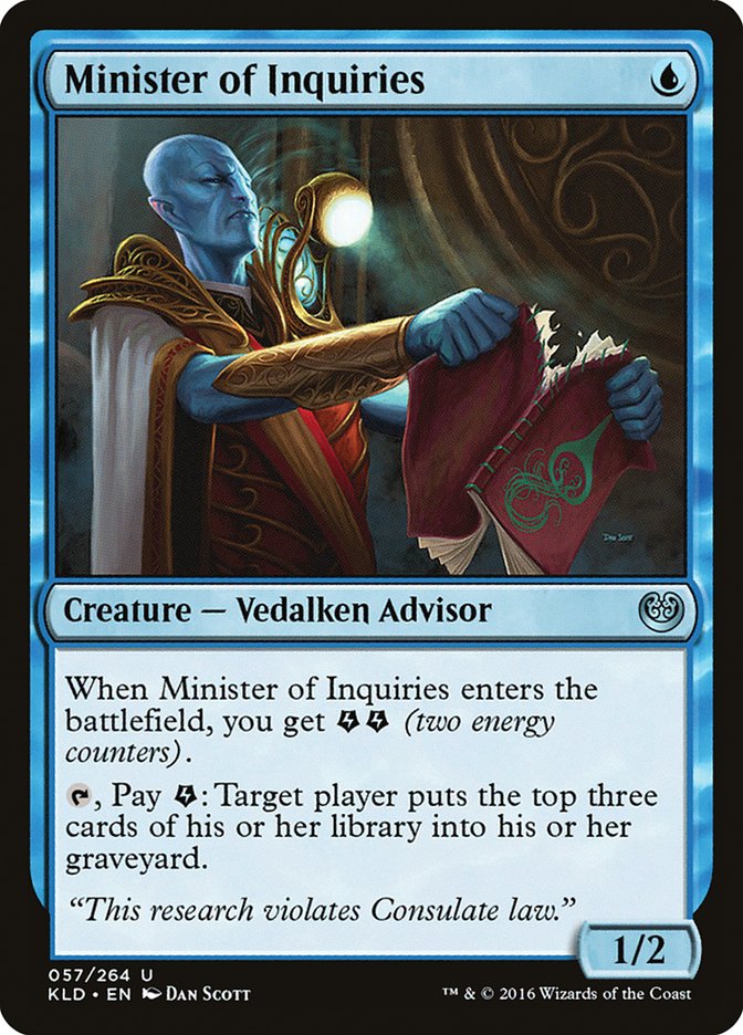 Minister of Inquiries [Kaladesh] | Cards and Coasters CA