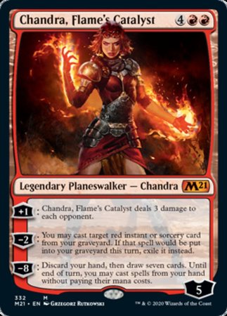 Chandra, Flame's Catalyst [Core Set 2021] | Cards and Coasters CA