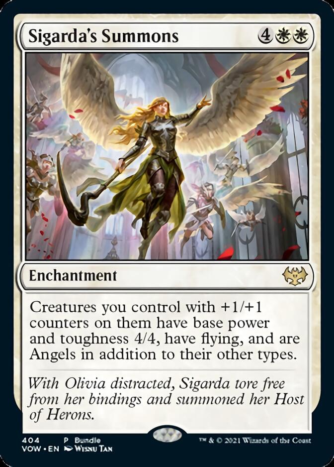 Sigarda's Summons (Bundle) [Innistrad: Crimson Vow] | Cards and Coasters CA
