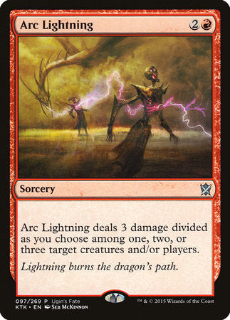 Arc Lightning [Ugin's Fate] | Cards and Coasters CA