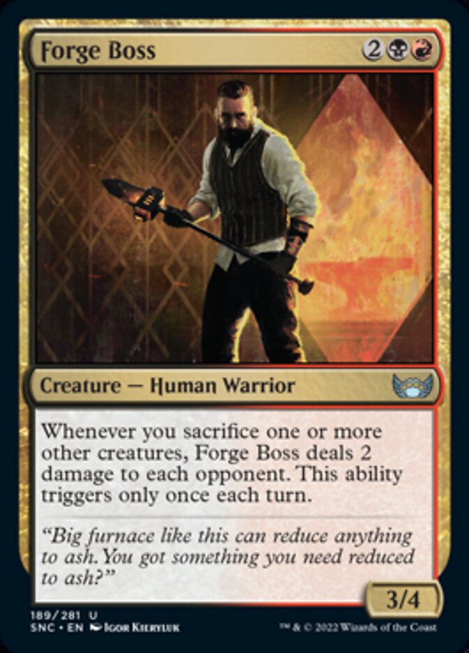 Forge Boss [Streets of New Capenna] | Cards and Coasters CA
