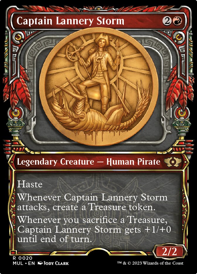 Captain Lannery Storm [Multiverse Legends] | Cards and Coasters CA