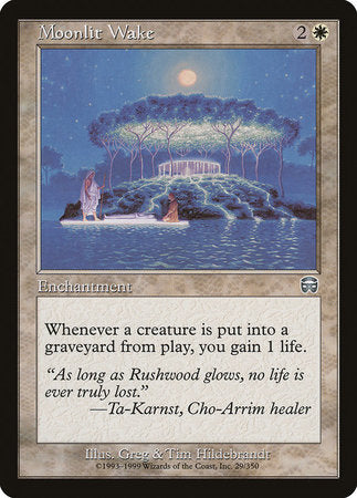 Moonlit Wake [Mercadian Masques] | Cards and Coasters CA