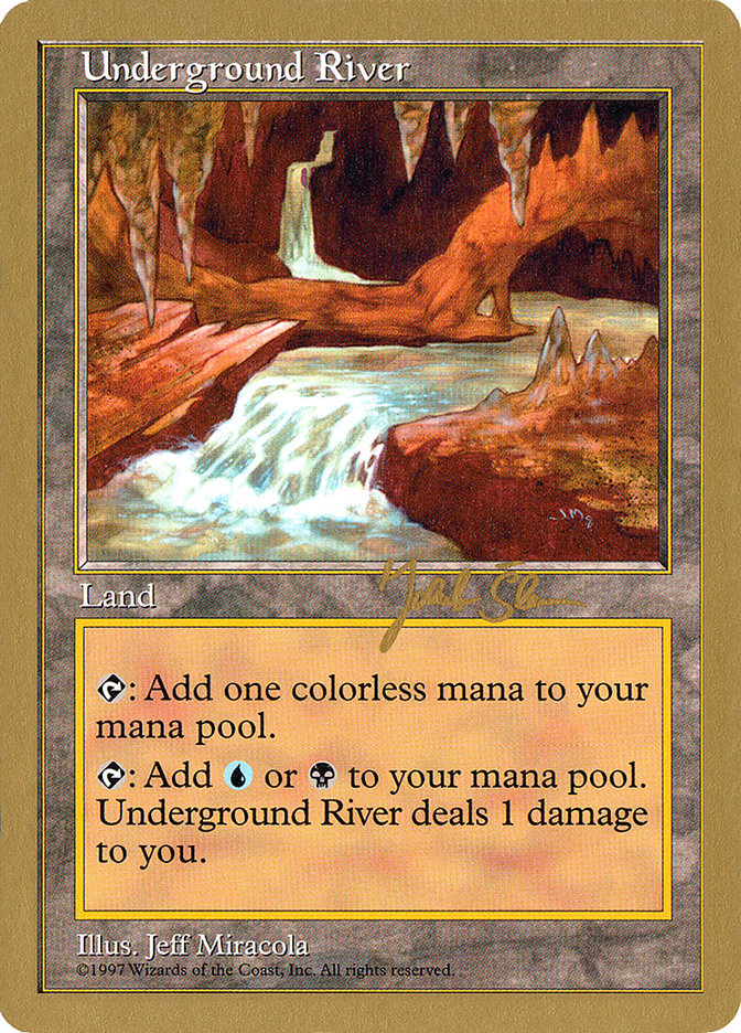 Underground River (Jakub Slemr) [World Championship Decks 1997] | Cards and Coasters CA