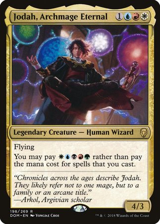 Jodah, Archmage Eternal [Dominaria] | Cards and Coasters CA