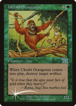 Uktabi Orangutan [Arena League 2000] | Cards and Coasters CA