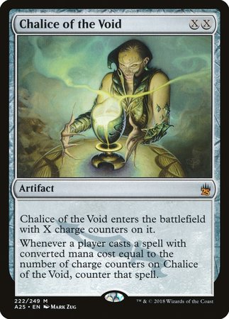 Chalice of the Void [Masters 25] | Cards and Coasters CA