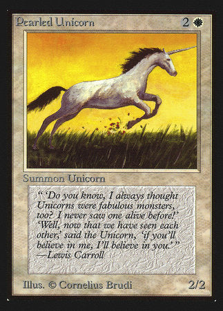 Pearled Unicorn (CE) [Collectors’ Edition] | Cards and Coasters CA