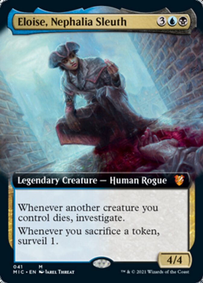Eloise, Nephalia Sleuth (Extended) [Innistrad: Midnight Hunt Commander] | Cards and Coasters CA