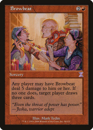 Browbeat [Time Spiral Timeshifted] | Cards and Coasters CA