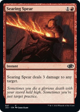 Searing Spear [Jumpstart 2022] | Cards and Coasters CA