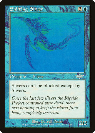 Shifting Sliver [Legions] | Cards and Coasters CA