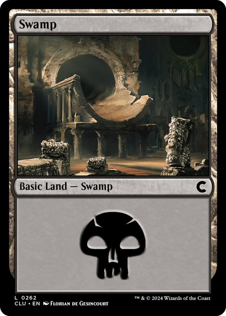 Swamp (0262) [Ravnica: Clue Edition] | Cards and Coasters CA