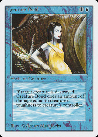 Creature Bond [Unlimited Edition] | Cards and Coasters CA