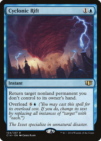 Cyclonic Rift [Commander 2014] | Cards and Coasters CA