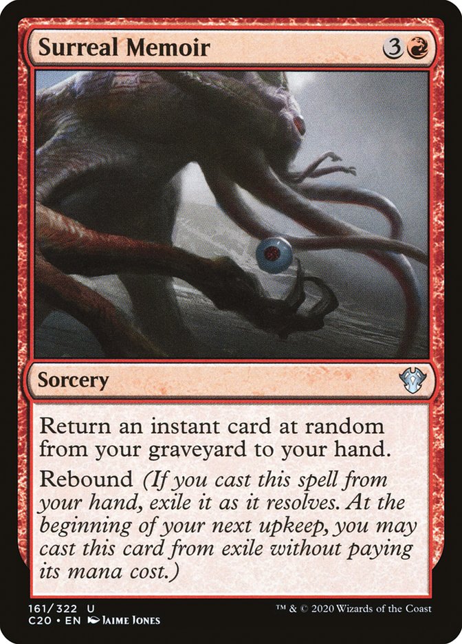 Surreal Memoir [Commander 2020] | Cards and Coasters CA