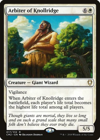 Arbiter of Knollridge [Commander Anthology Volume II] | Cards and Coasters CA