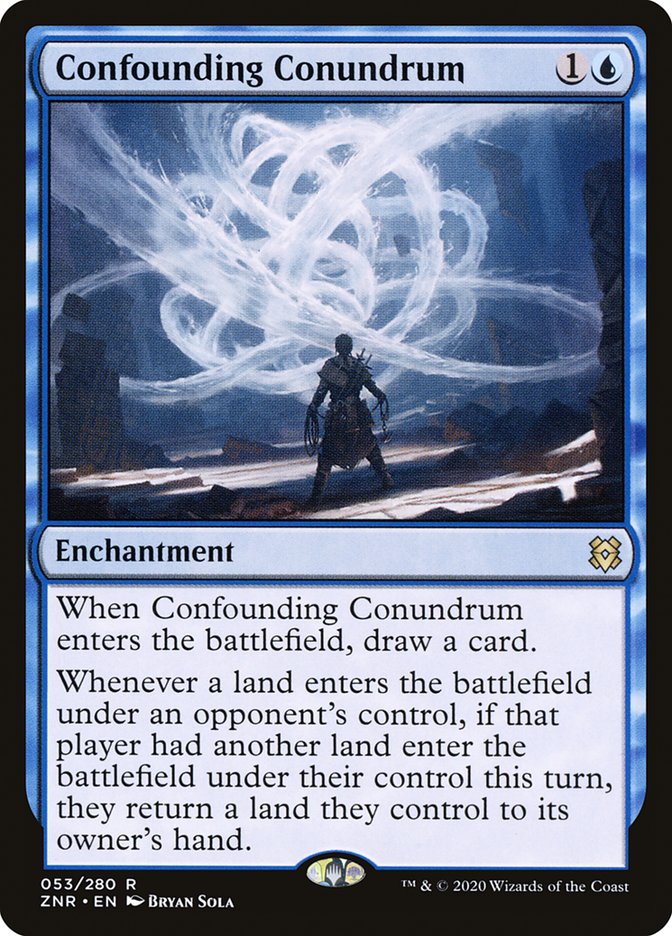 Confounding Conundrum [Zendikar Rising] | Cards and Coasters CA