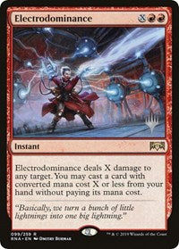 Electrodominance [Promo Pack: Throne of Eldraine] | Cards and Coasters CA