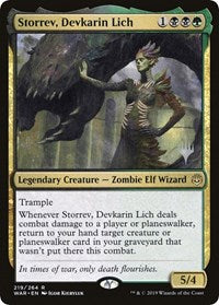 Storrev, Devkarin Lich [Promo Pack: Throne of Eldraine] | Cards and Coasters CA